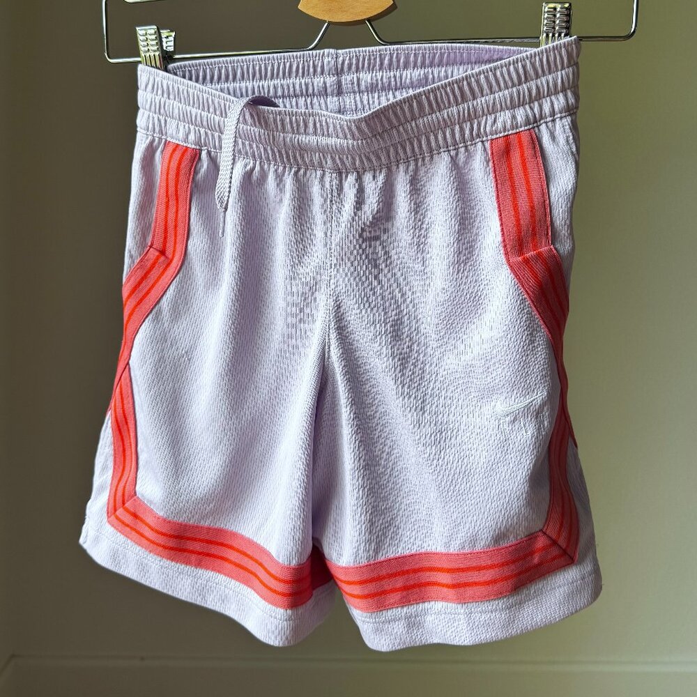 Nike Fly Crossover Shorts S | Unisex Baller Fit | Violet Orange | Pockets